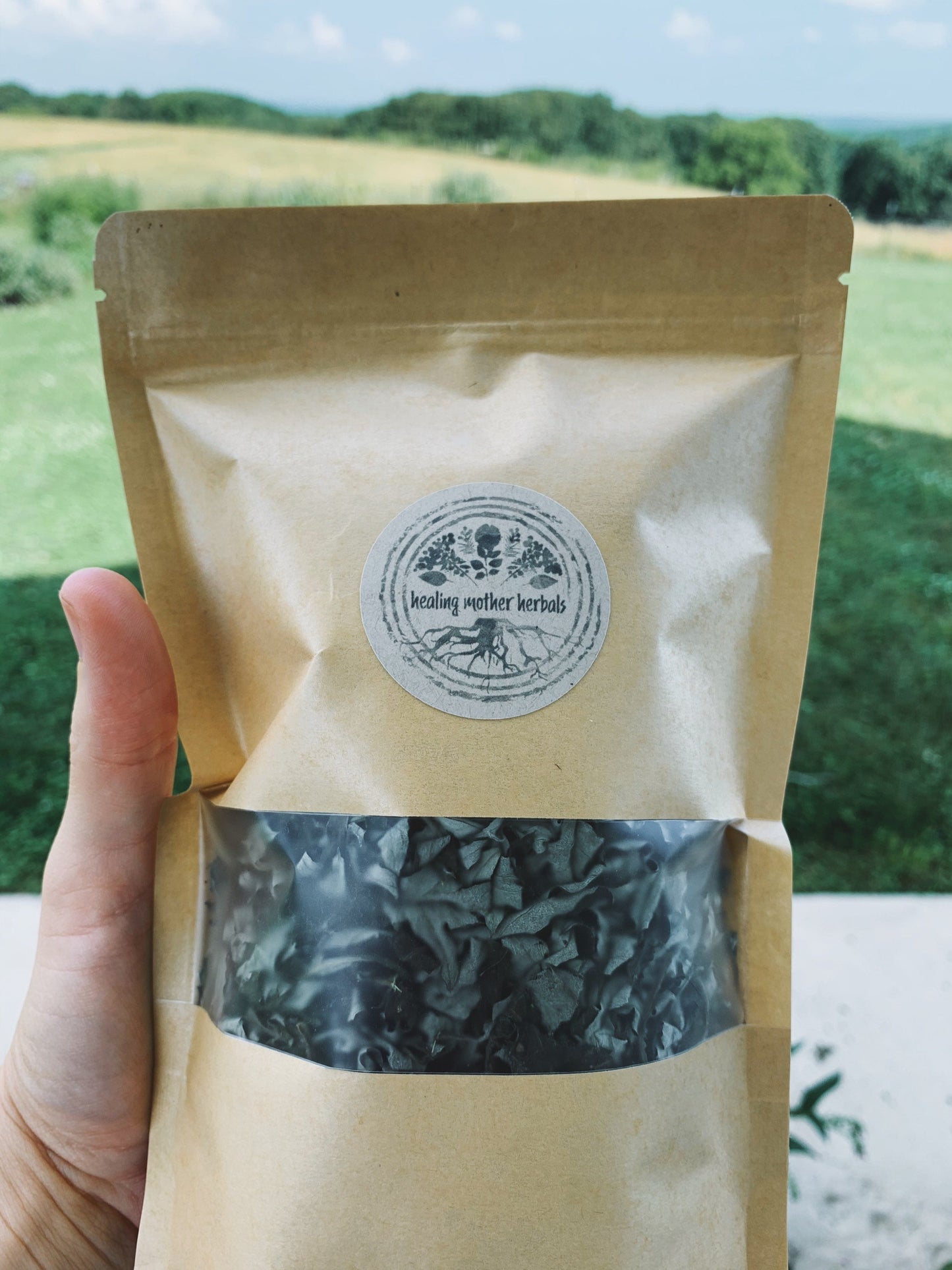 Dried Mugwort Leaves and Flowers