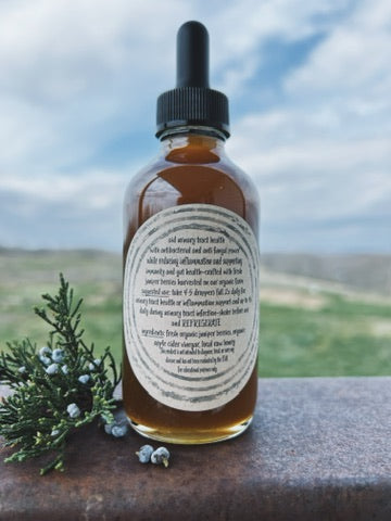 Juniper Berry Oxymel