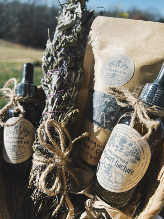 Mugwort Magic Gift Basket